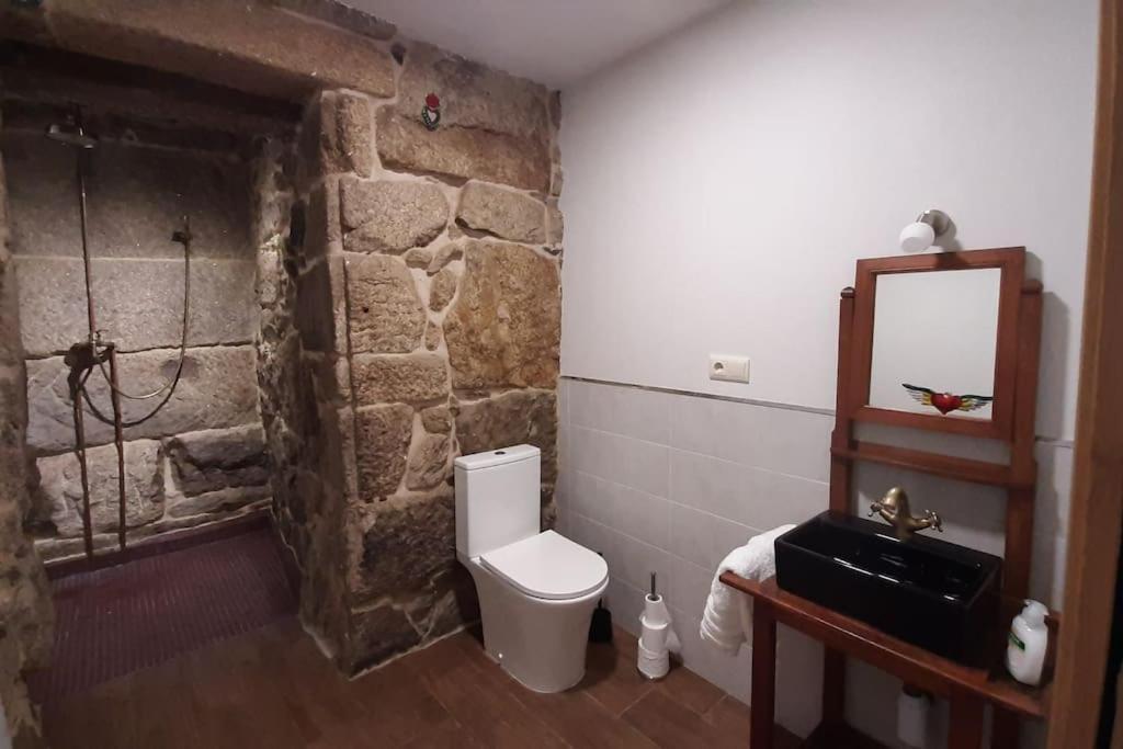 Casas Da Brixida. Apartamento Accesibel กันกาส เด มอร์ราโซ ภายนอก รูปภาพ